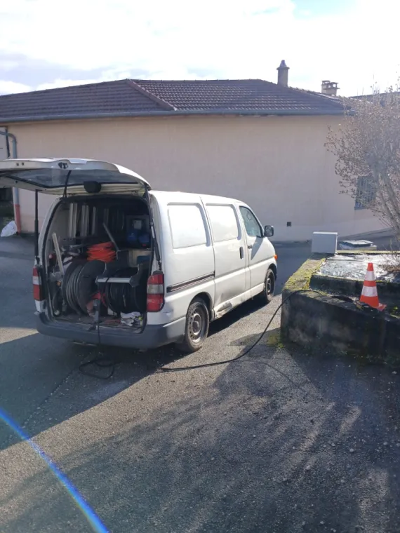 Débouchage hydrocurage haute pression d'un WC à Bourg-Saint-Christophe, Beynost, NOVEAX