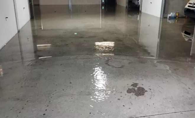 inondation sous-sol garage immeuble
